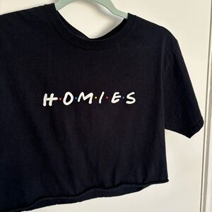 Homies (Friends) Cropped T-Shirt